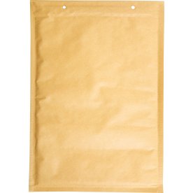 Airpro bubbelkuvert, 250x350 mm, brun