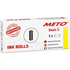 Bläckrullar Meto Arrow S Svart 5 st