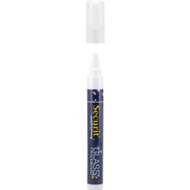 Securit SMA610 kritmarkör | Vit