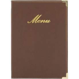 Securit Classic Menypärm | A5 | Brun