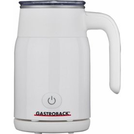Gastroback 42325 mjölkskummare, vit