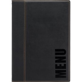 Securit Trendy Menypärm | A4 | Svart