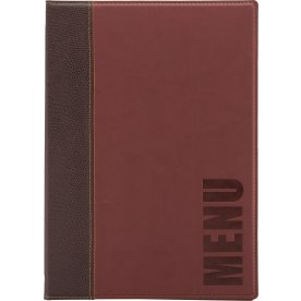 Securit Trendy Menypärm | A4 | Vinröd