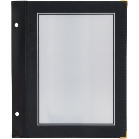 Securit Wood Menyram | A5 | Svart | 5 st
