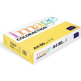 Image Coloraction A4 80 g | 500 ark | Citrusgul