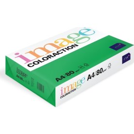 Image Coloraction A4 80 g | 500 ark | Smaragdgrön