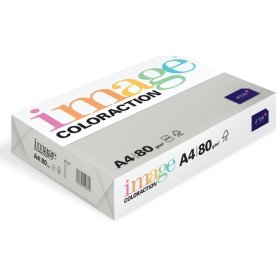 Image Coloraction A4 80 g | 500 ark | Ljusgrå