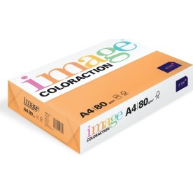 Image Coloraction A4 80 g | 500 ark | Neonorange