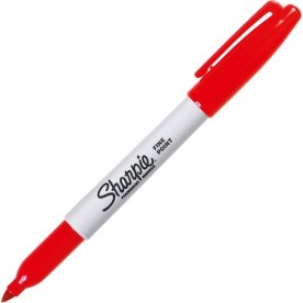Sharpie Permanent Marker | Fine Point | Röd