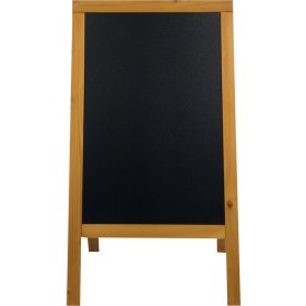 Gatuskylt Securit Woody 125x69 cm Teak