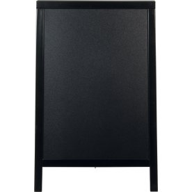 Gatuskylt Securit Woody 85x54,5 cm Svart
