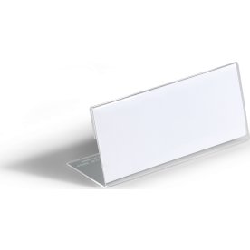 Durable Bordsskylt | L-form | 61x150 mm | 10 st