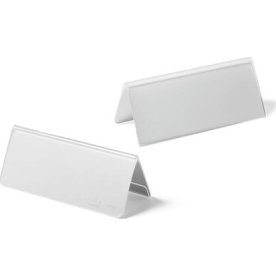 Durable Bordsskylt | V-form | 61x210 mm | 10 st