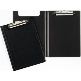 Durable Clipboard | A5 | Med omslag | Svart
