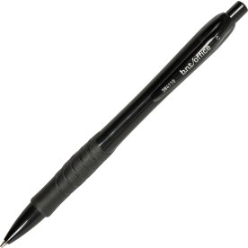 Penna, svart med gummigrepp, 0,7 mm