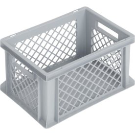Lagerback, perforerad, 20 liter, (LxBxH) 40x30x22 
