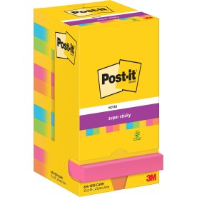 Post-it Super Sticky Notes | Carnival | 76x76 mm