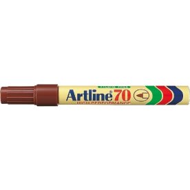 Permament märkpenna Artline 70 Brun