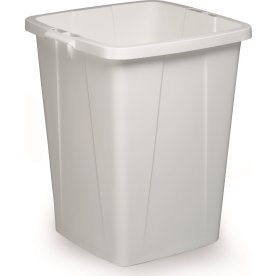 Durabin avfallshink | 90 l | Vit