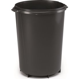 Durabin rund avfallshink | 40 l | Svart