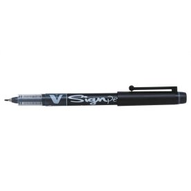 Pilot V Signpen, fiberpenna, svart