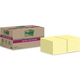 Post-it Super Sticky Notes | Rec. | Gul | 47x47 mm