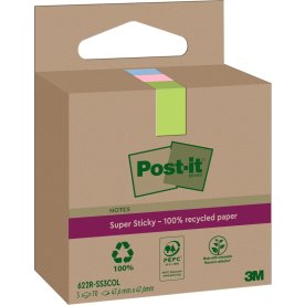 Post-it Super Sticky Notes | Rec. | Mix | 47x47 mm