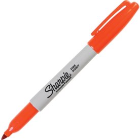 Sharpie Permanent Marker | Fine Point | Orange