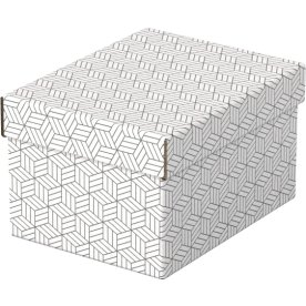 Esselte Home Box | Small | Vit | 3 st.