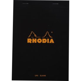 Rhodia Basics Häftat anteckningsblock | A5 | Blank