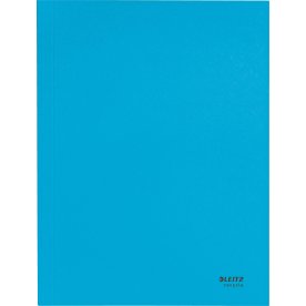 Leitz Recycle 3-flikig mapp | A4 | Kartong | Blå