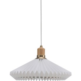 Paris pendellampa | Ø40 cm | Vit / Vit