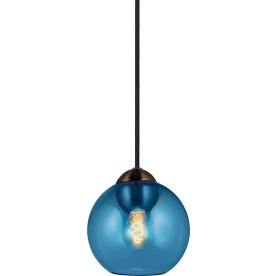 Bubbles Mini pendellampa | Ø14 cm | Blå
