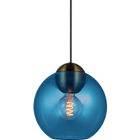 Bubbles pendellampa | Ø24 cm | Blå
