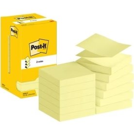 Post-it Z-notes 76x76 mm, gul