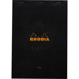 Rhodia Basics Häftatlinjerad anteckningsbok | A4