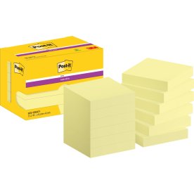 Post-it Super Sticky Notes | 47x47 mm | Gul