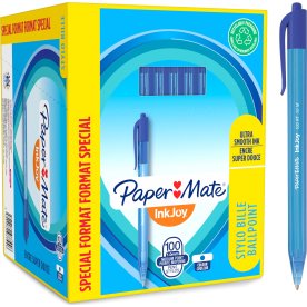 Paper Mate InkJoy kulspetspenna | Blå | 100-pack