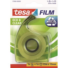 tesa ecoLogo tejp & hållare | 19 mm x 33 m