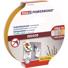 tesa Powerbond Indoor monteringstejp | 19 mm x 5 m