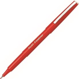 Pilot SW-PPF Fineliner, fiberpenna, 0,4 mm, röd