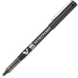 Pilot Hi-Tecpoint V5 Rollerballpenna, svart