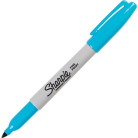 Sharpie Permanent Marker | F | Ljusblå