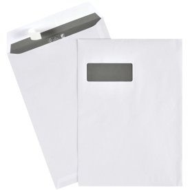 Office kuvert | Självhäftande | A4-C4p | Fönster