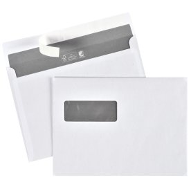 Office kuvert | Självhäftande | A5-C5 | Fönster