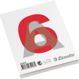 Esselte block | A6 | Topplimmad | Olinjerad