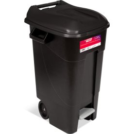 TAYG avfallsbehållare | 120 liter | Svart/Svart