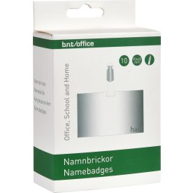 Office namnbricka | 90x60 mm | Hård | 10 st.