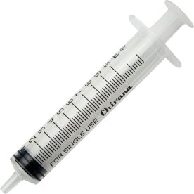 Chirana engångsspruta 10 ml | Centrerad huva