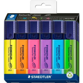 Staedtler Highlighter | 6 färger